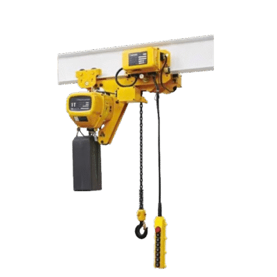 Pa lăng xích điện SANKYSU KKBB cao cấp di chuyển tầm thấp