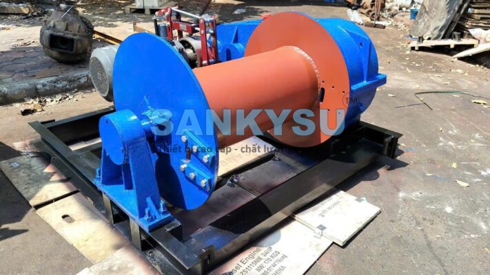 Tời kéo mặt đất JM3T ( 300M ) 3 tấn  SANKYSU