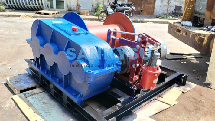 Tời kéo mặt đất JM3T ( 300m ) 3 Tấn - SANKYSU