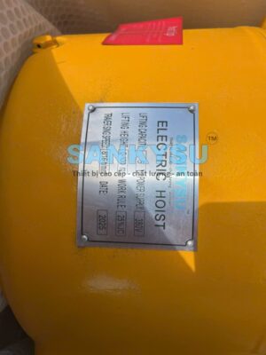 Tời kéo mặt đất 5 tấn chính hãng SANKYSU 2500/5000