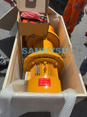 Tời kéo mặt đất giá rẻ 5 tấn chính hãng SANKYSU 2500/5000