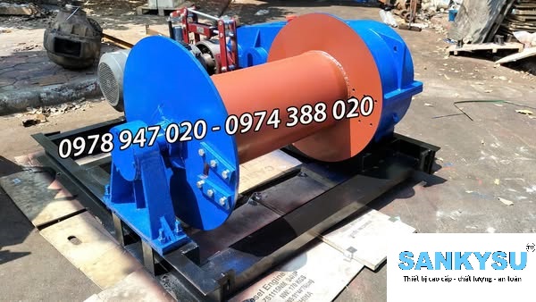Tời kéo mặt đất JM5T ( 5 tấn ) SANKYSU