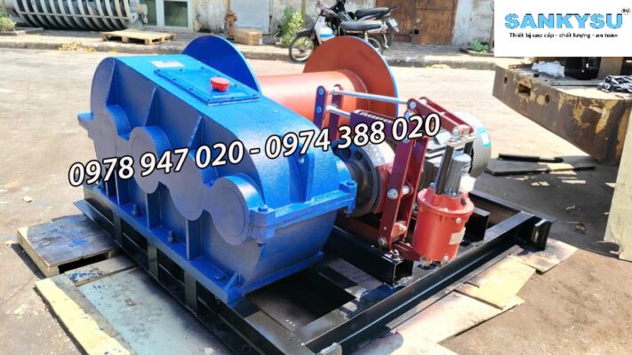Tời kéo mặt đất JM5T chính hãng SANKYSU