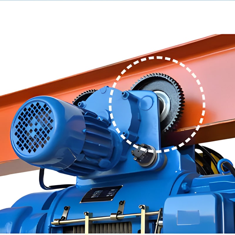 Pa Lăng Cáp Điện 1 Tấn