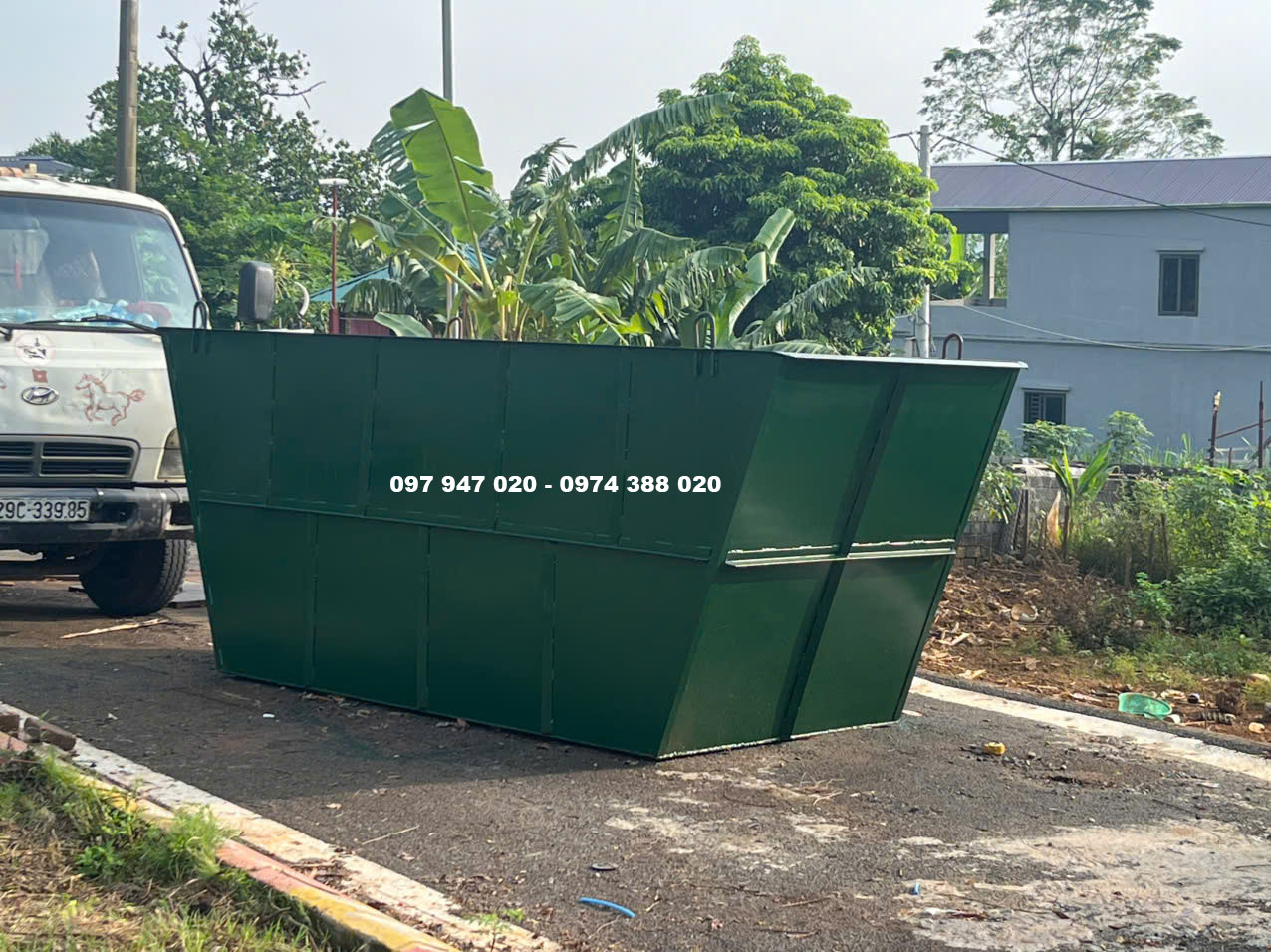 Máng trộn bê tông 7 khối Hà Nội