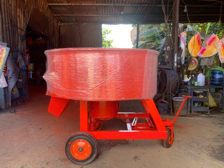 Máy trộn bê tông cưỡng bức bánh răng LHC350 5.5kW 380V 350 lít
