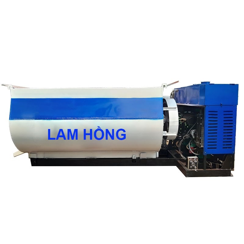 Máy trộn bê tông 2 trục cố định