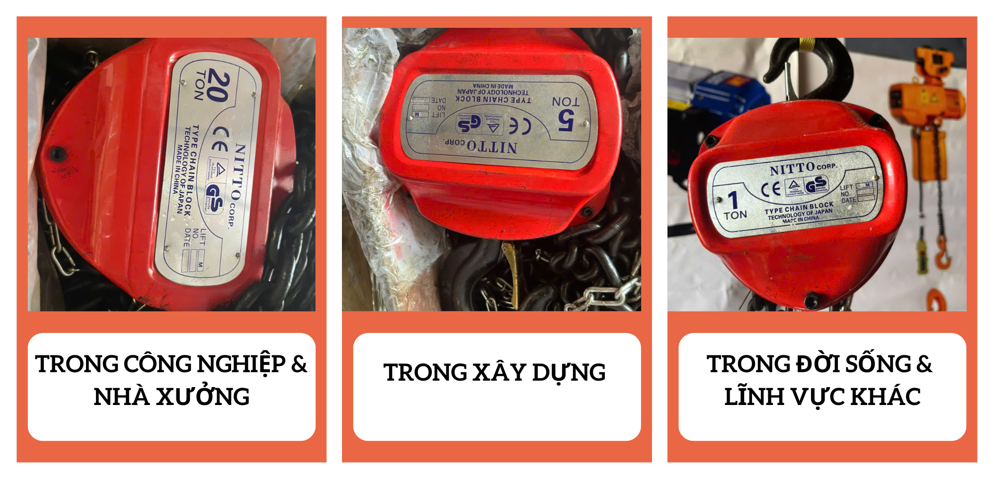 Công dụng pa lăng xích kéo tay