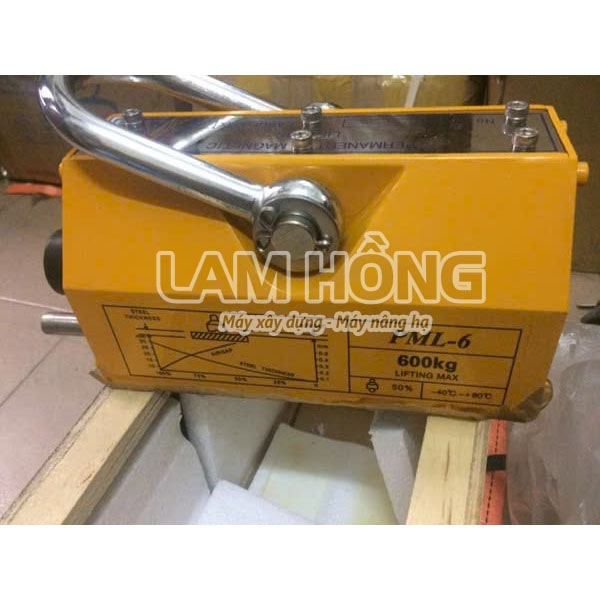Nam châm tay gạt PML-6 600kg