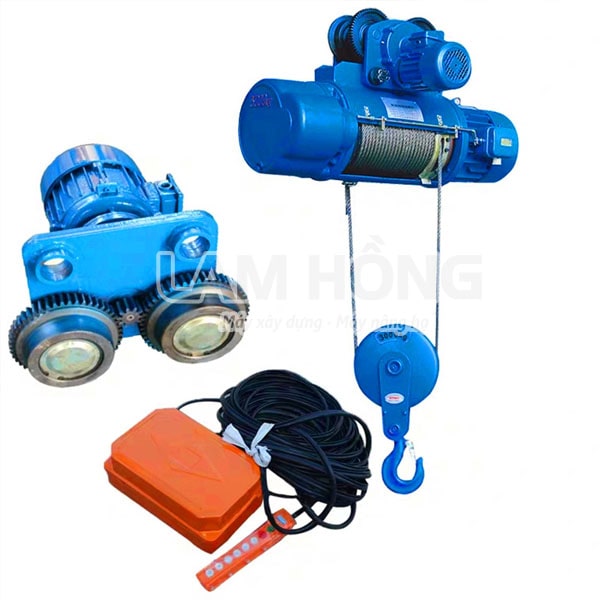 Pa lăng cáp điện SANKYSU CD1-5 5 tấn 380V