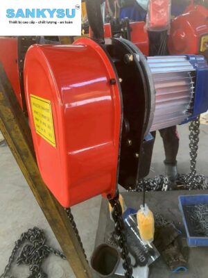 Pa lăng xích điện SANKYSU 1 tấn ( DHS1T -220V/380V)