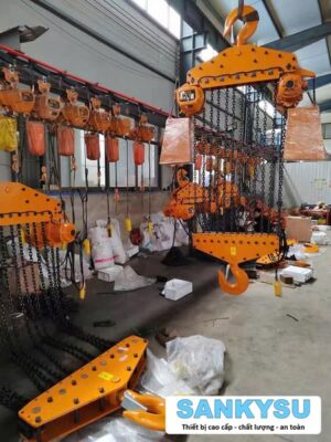 Pa lăng xích điện 40 tấn - chính hãng SANKYSU