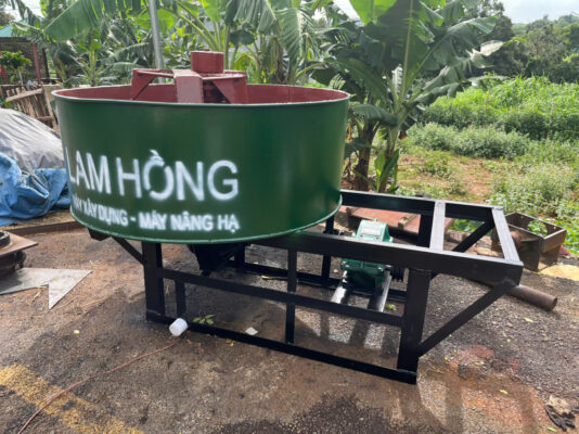 Máy Trộn Bê Tông Tại Chỗ 6 Bao 1 Khối — Giải Pháp Trộn Nhanh, Tiết Kiệm Cho Công Trình Lớn
