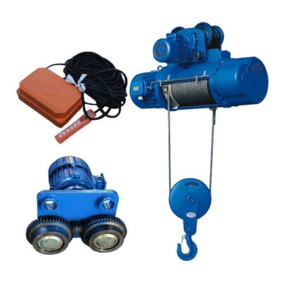 Pa lăng cáp điện 10 tấn cao nâng 12m SANKYSU – Giải pháp nâng hạ siêu tải cho công trình lớn