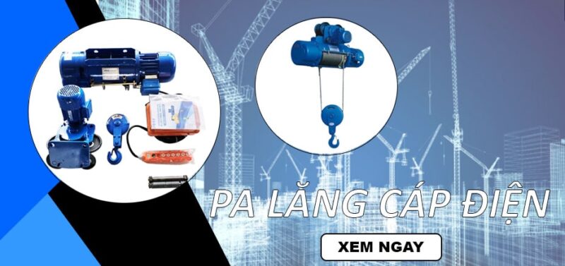 Pa Lăng Cáp Điện 2 Tấn Cao Nâng 9m