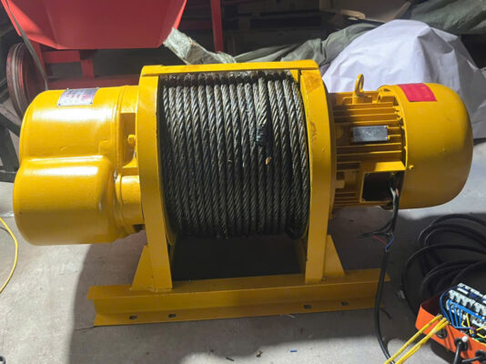 Tời kéo mặt đất JM 10 tấn
